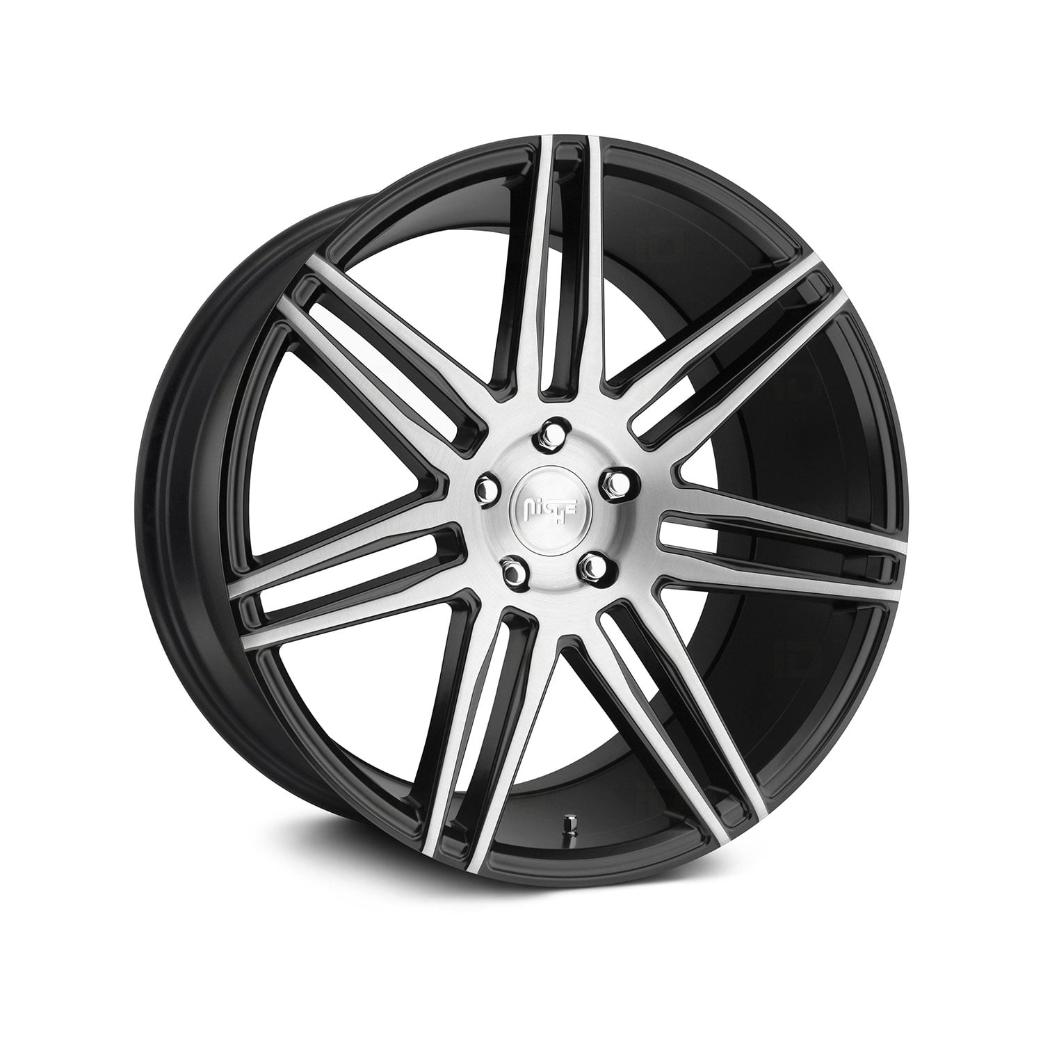 1 NICHE® - M178 TRENTO Gloss Black with Brushed Face - 图片 1